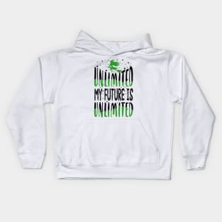 Wicked Musical My Future is Unlimited Kids Hoodie